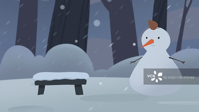 二十四节气之大雪图片素材