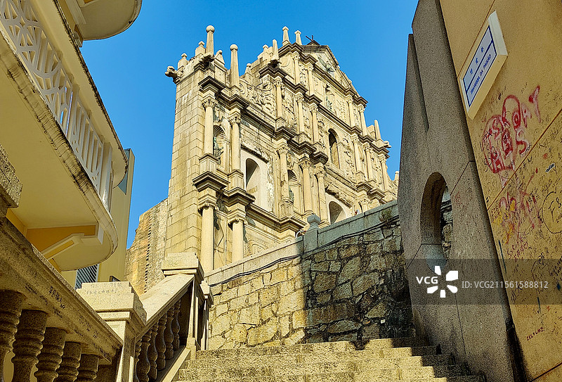 澳门恋爱巷图片素材