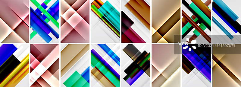 低多边形三角形海报几何图形图片素材