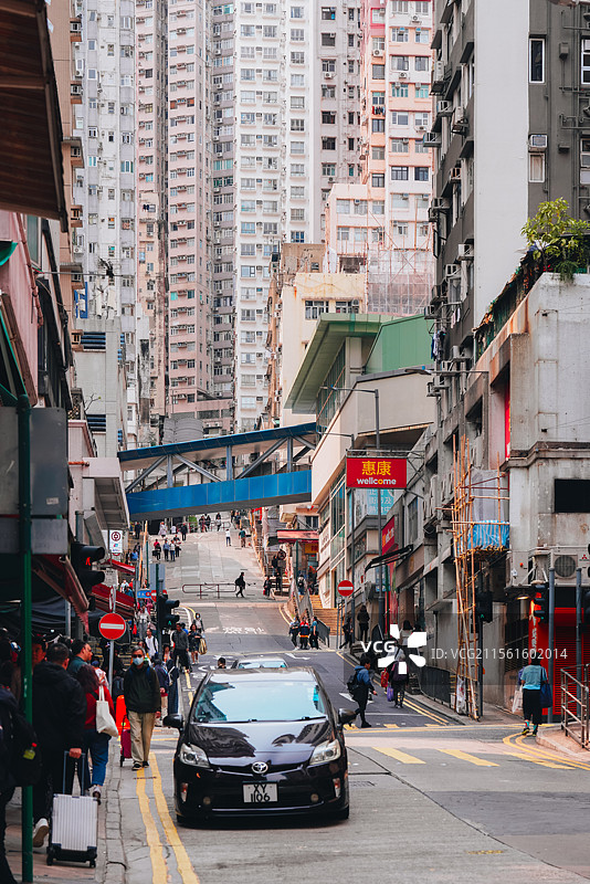 香港街景人文扫街图片素材