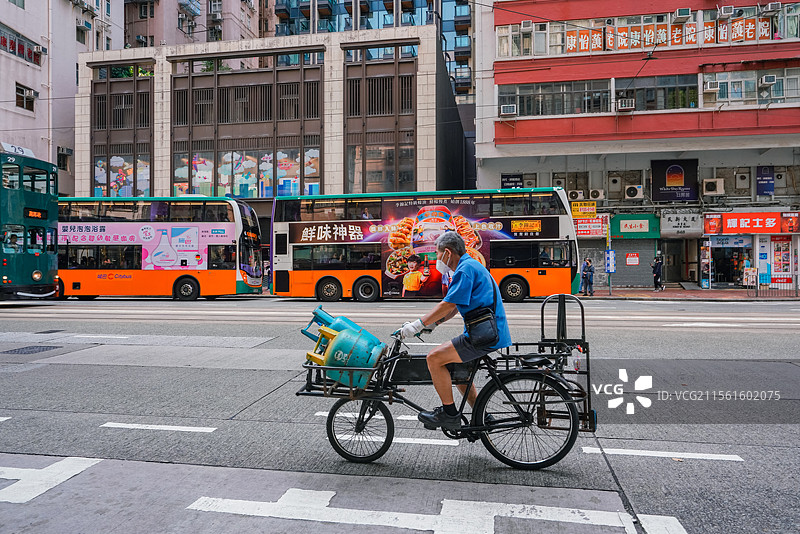 香港街景人文扫街图片素材