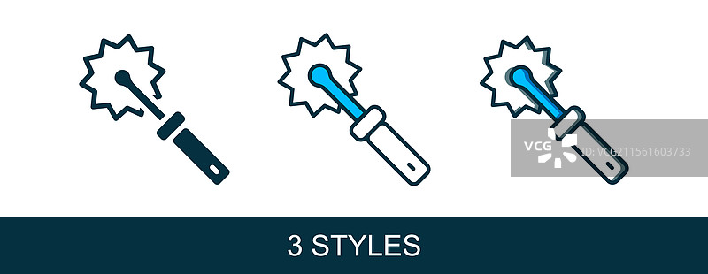 蜂蜜图标的填充轮廓切割器卷图片素材