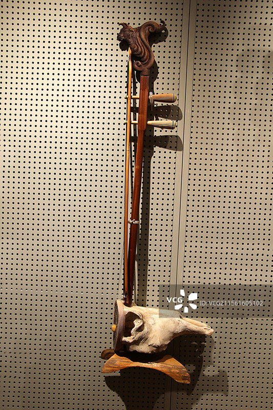 上海东方乐器博物馆 —— 牛头胡（壮族）图片素材