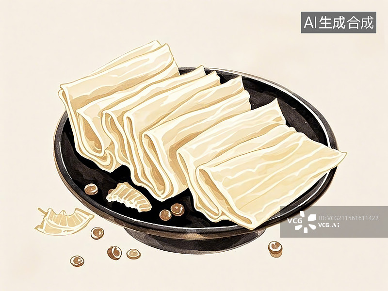 【AI数字艺术】乳扇图片素材