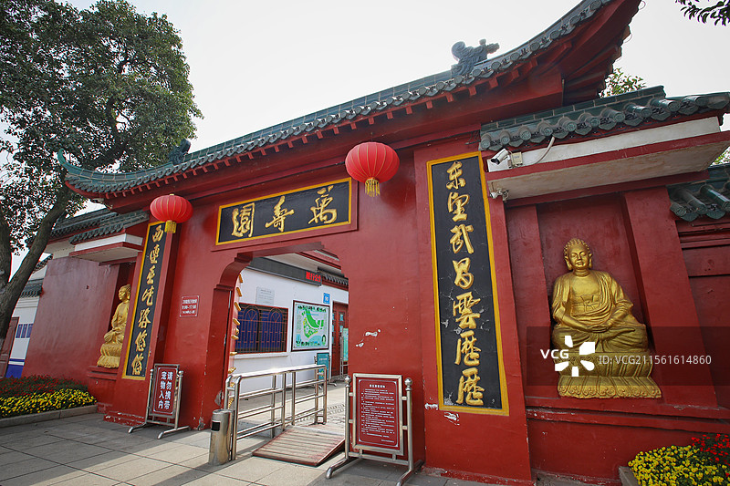 荆州“万寿园”图片素材