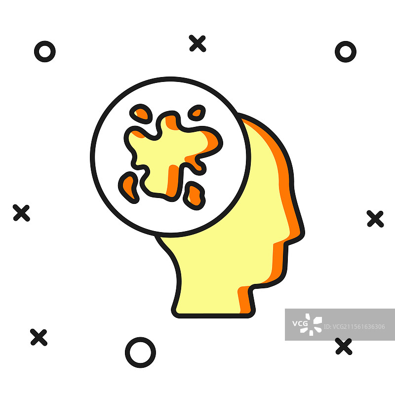 填充轮廓喷漆图标，背景为白色图片素材