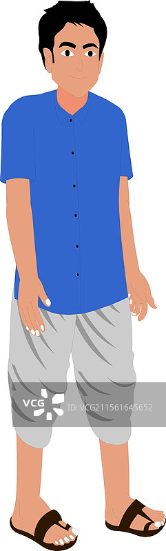 身穿传统印度服饰的男人图片素材