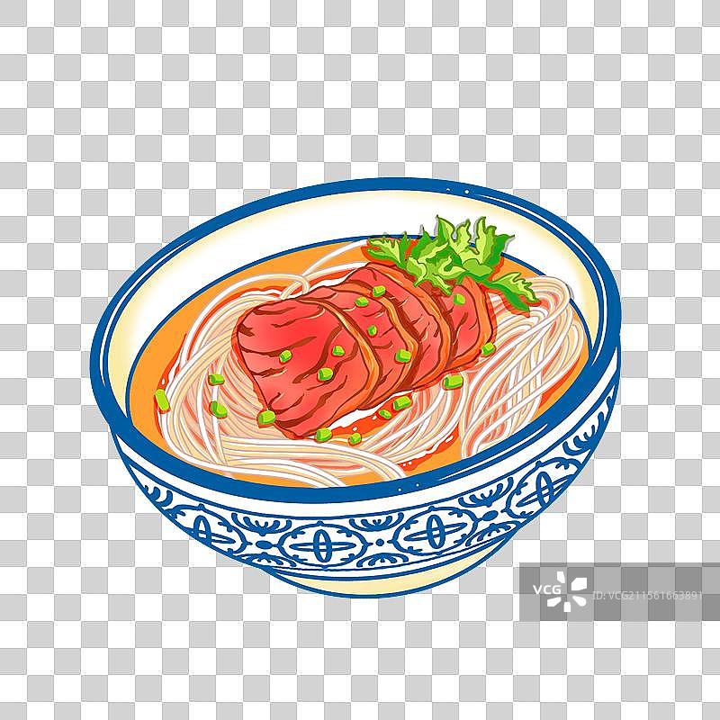 手绘拉面图片素材