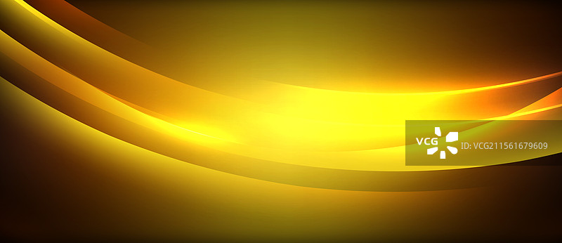 霓虹发光圆圈光线圆形线条图片素材