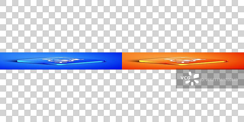 孤立在蓝色背景上的女性图标等距书籍图片素材