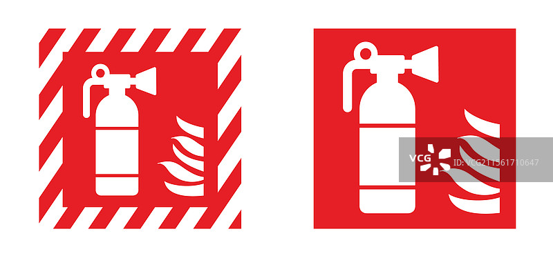 报警火铃或警报用灭火器图片素材