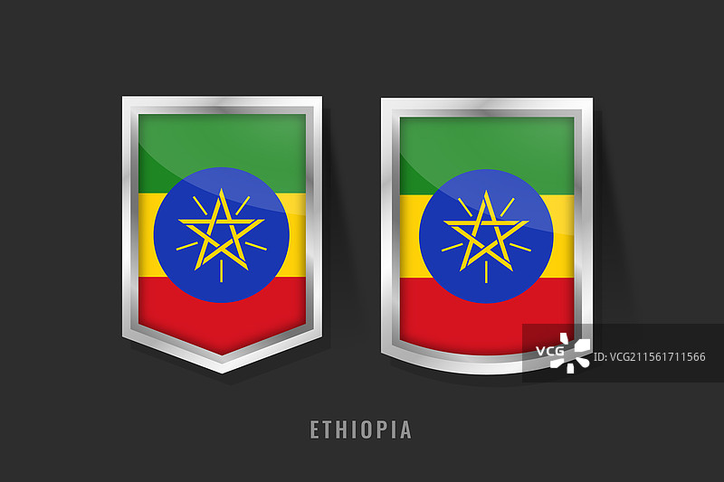 埃塞俄比亚标签标志 埃塞俄比亚图片素材