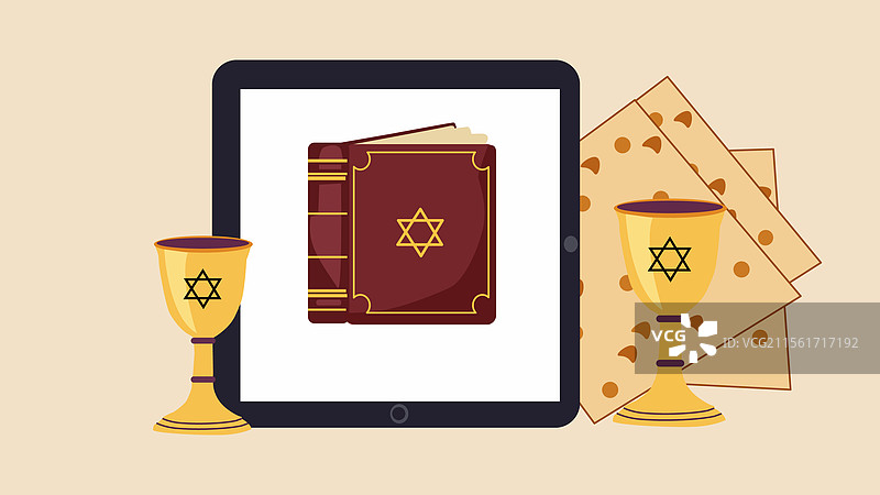 逾越节数字庆祝活动图片素材