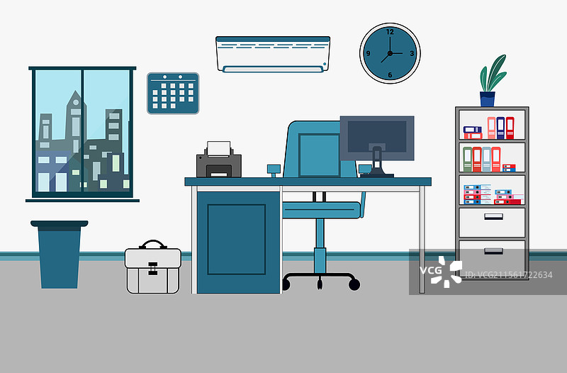 办公室设计 办公柜图片素材