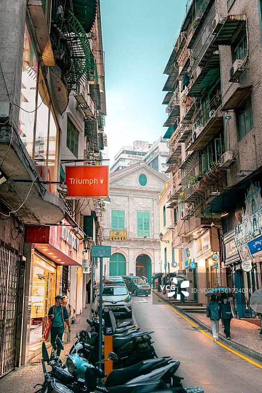 澳门主教座堂图片素材