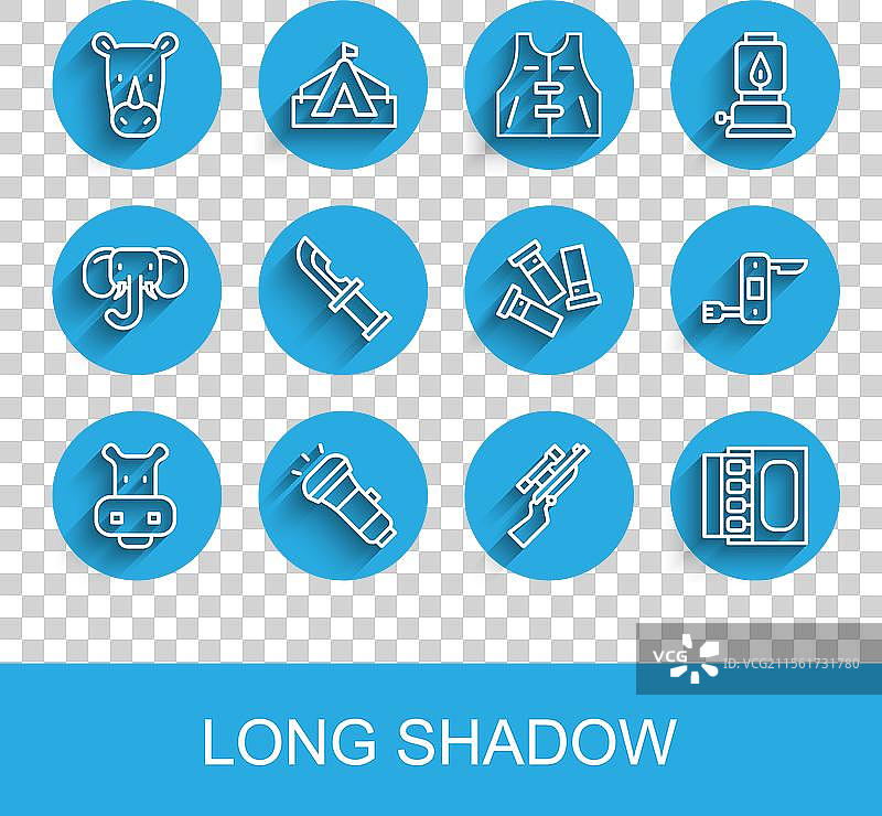 河马或大河马手电筒图片素材