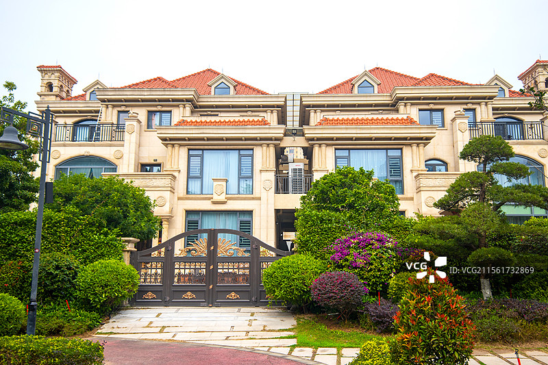 福建泉州晋江安海侨城海景湾别墅图片素材