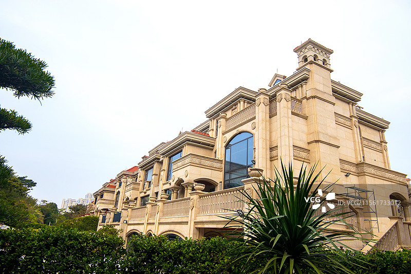 福建泉州晋江安海侨城海景湾别墅图片素材