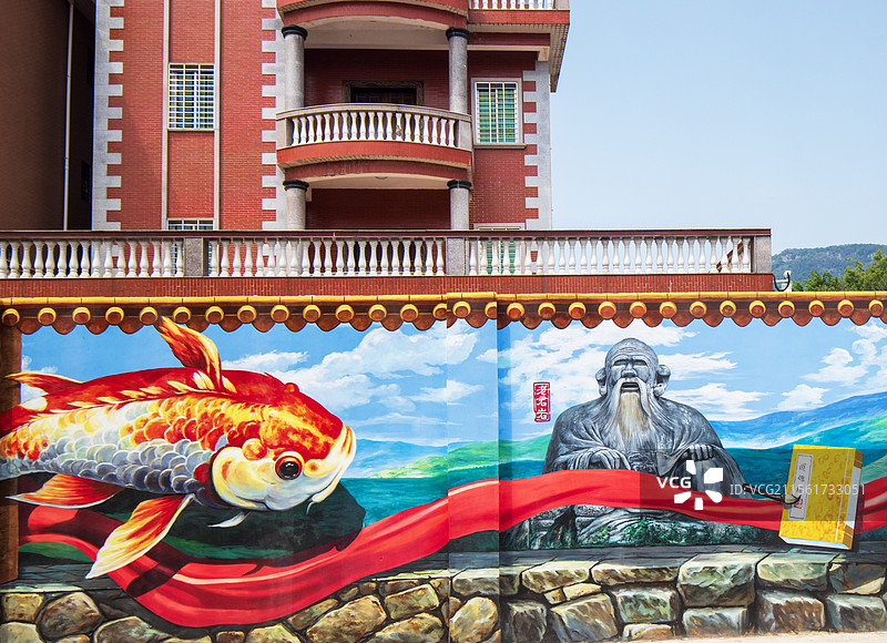 坐落于清源山脚下的泉州海丝文化国际研学营地3D宣传画《海丝起点》图片素材