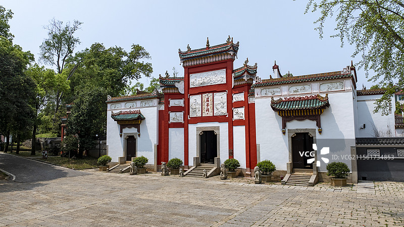 湖南 岳阳 汨罗 屈子祠图片素材