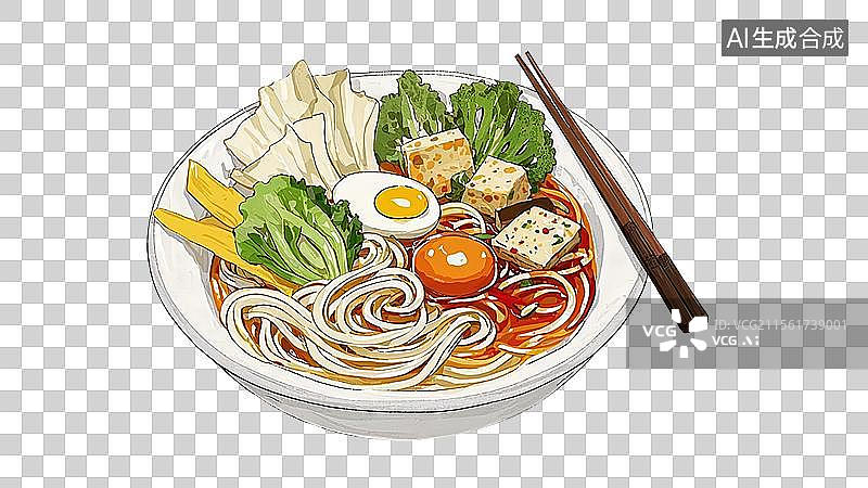 【AI数字艺术】过桥米线图片素材