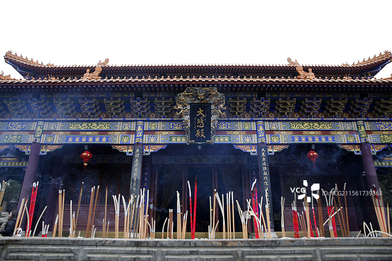 贵州省贵阳市西普陀寺大悲殿图片素材