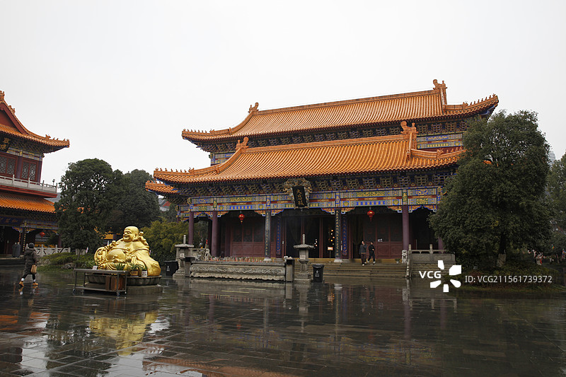 贵州省贵阳市西普陀寺大悲殿图片素材