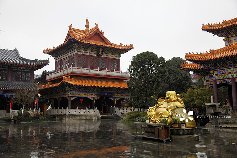 贵州省贵阳市西普陀寺大悲殿图片素材