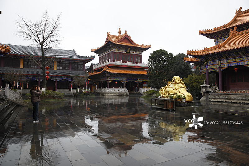 贵州省贵阳市西普陀寺大悲殿图片素材