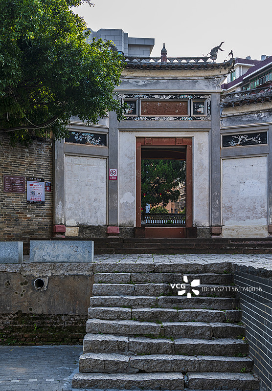 江西兴国县潋江书院大门图片素材
