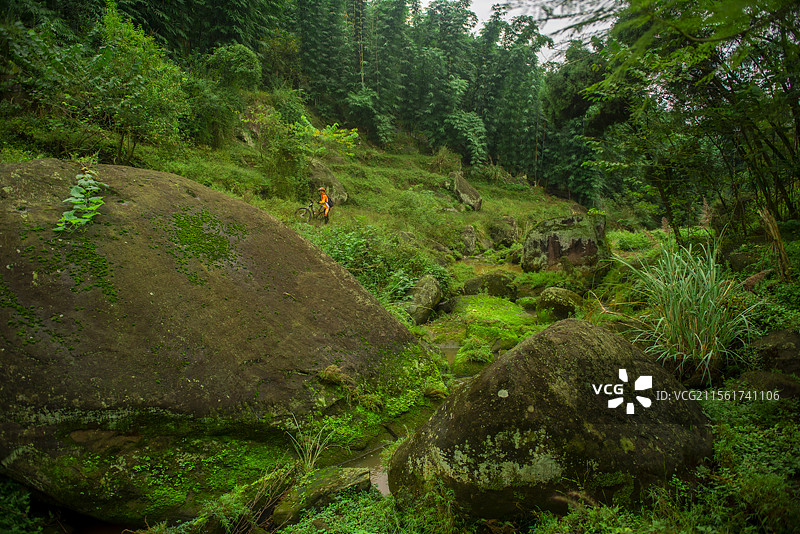 隆昌高星朝阳沟风光图片素材