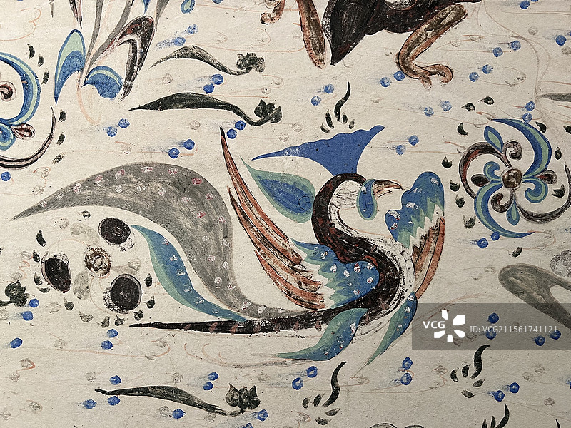 北京展览馆“如是莫高”敦煌艺术展组图· 朱雀（万物有灵系列）图片素材