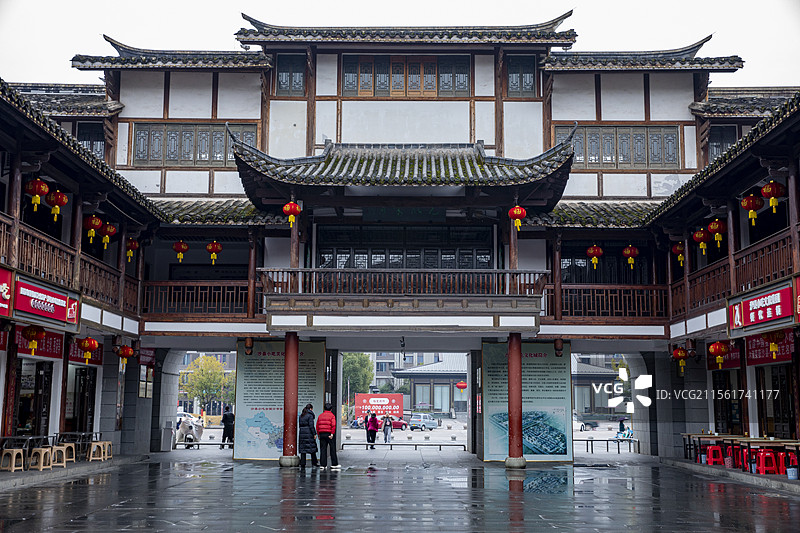 福建沙县小吃城图片素材