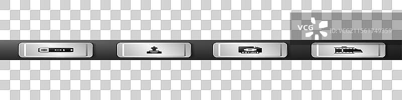 设置照片和视频拍摄电影奖杯 mp4图片素材