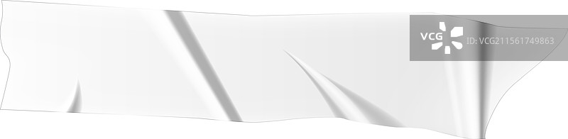 飘扬的空白横幅旗帜模型图片素材