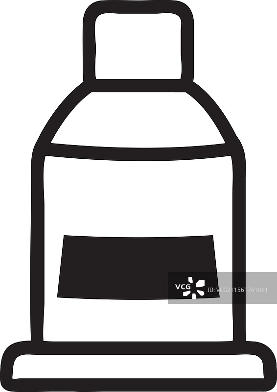 简单极简线条艺术画作的美女图片素材