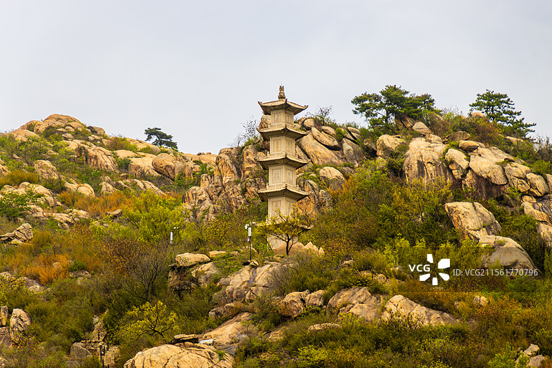 连云港桃花涧风光图片素材