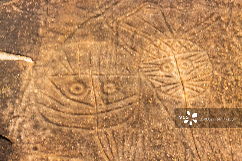 连云港桃花涧将军崖岩画图片素材