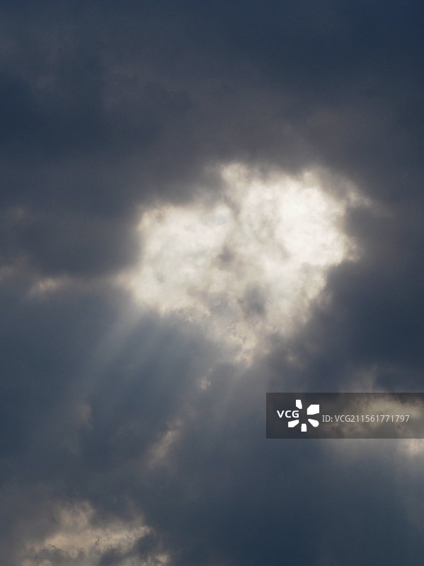 爱心天空图片素材