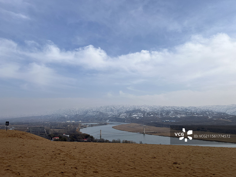 宁夏中卫｜沙坡头黄河区图片素材
