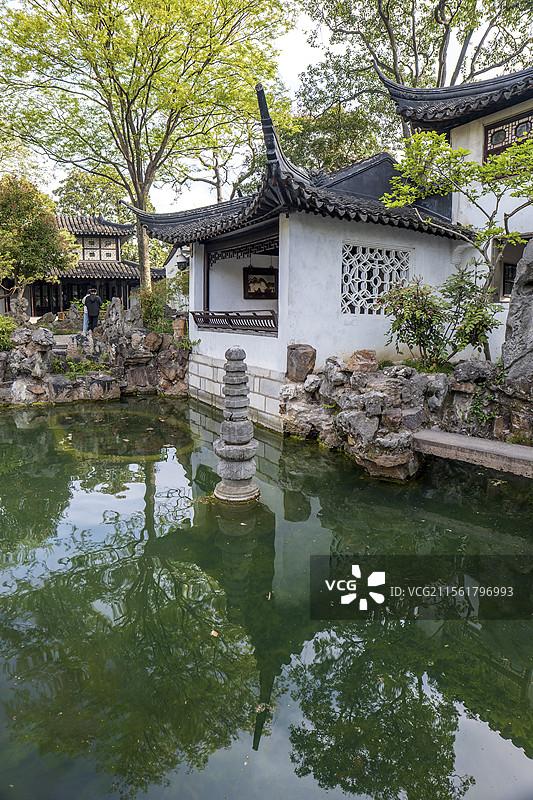 苏州留园清风池馆图片素材