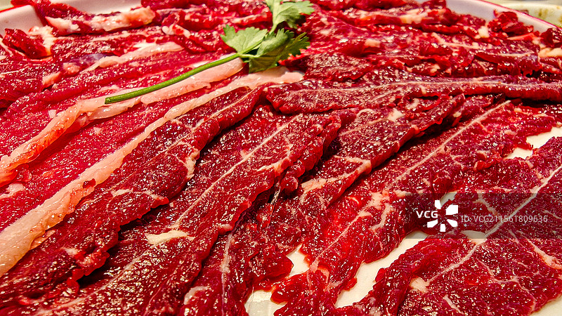 汕头牛肉特写图片素材