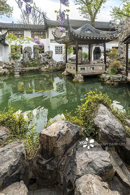 苏州留园濠濮亭图片素材