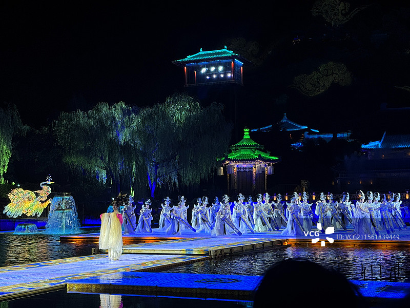 西安长恨歌表演图片素材