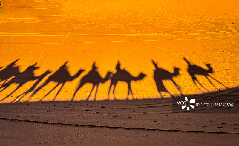 撒哈拉沙漠的美景图片素材