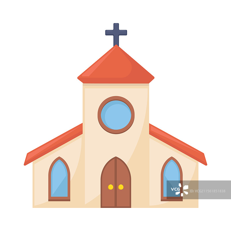 教堂标志表情符号基督教图片素材
