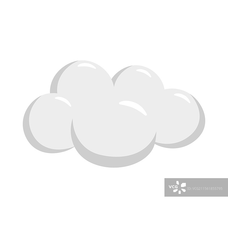 云朵符号表情图标天气符号图片素材