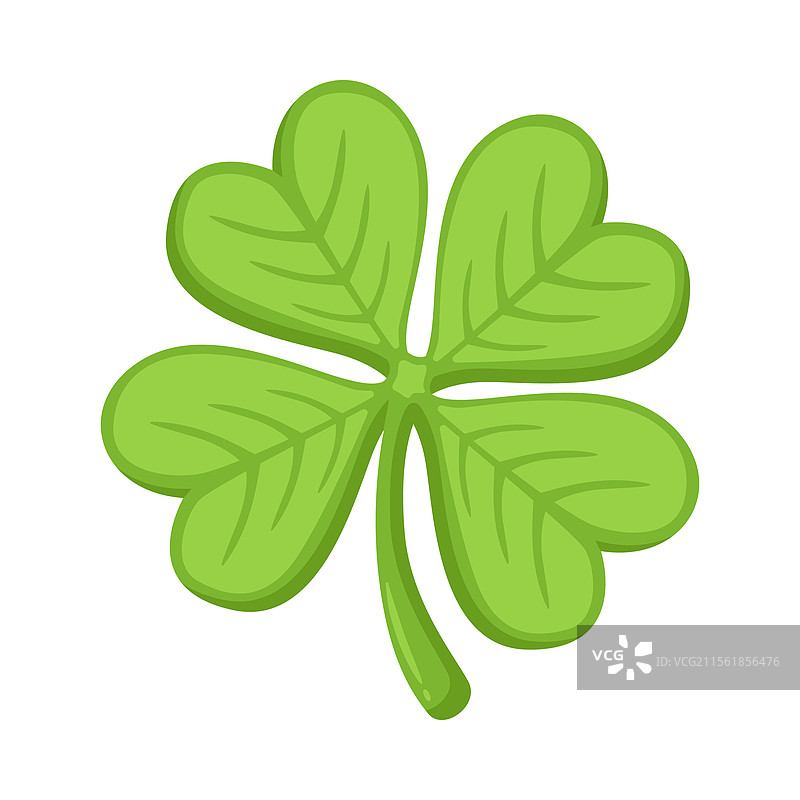 四叶草符号表情图标图片素材