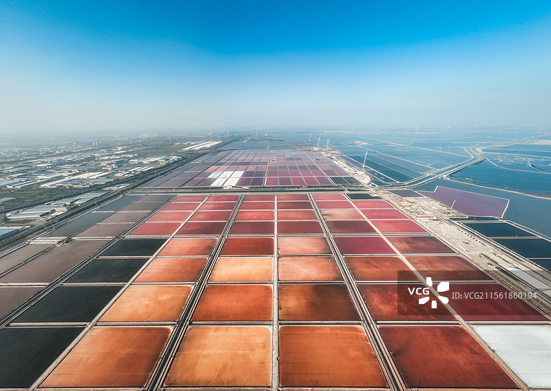 长芦汉沽盐场图片素材