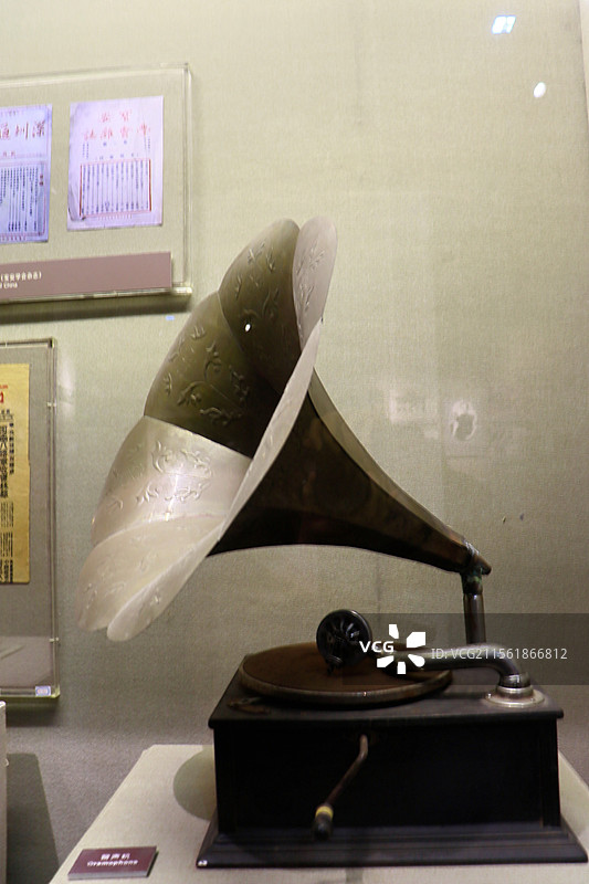 深圳博物馆留声机图片素材
